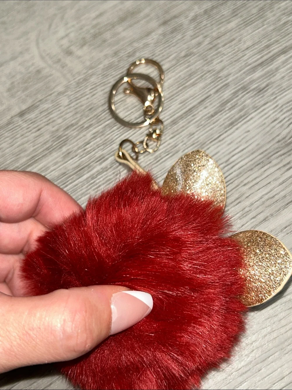 N/A plush red
